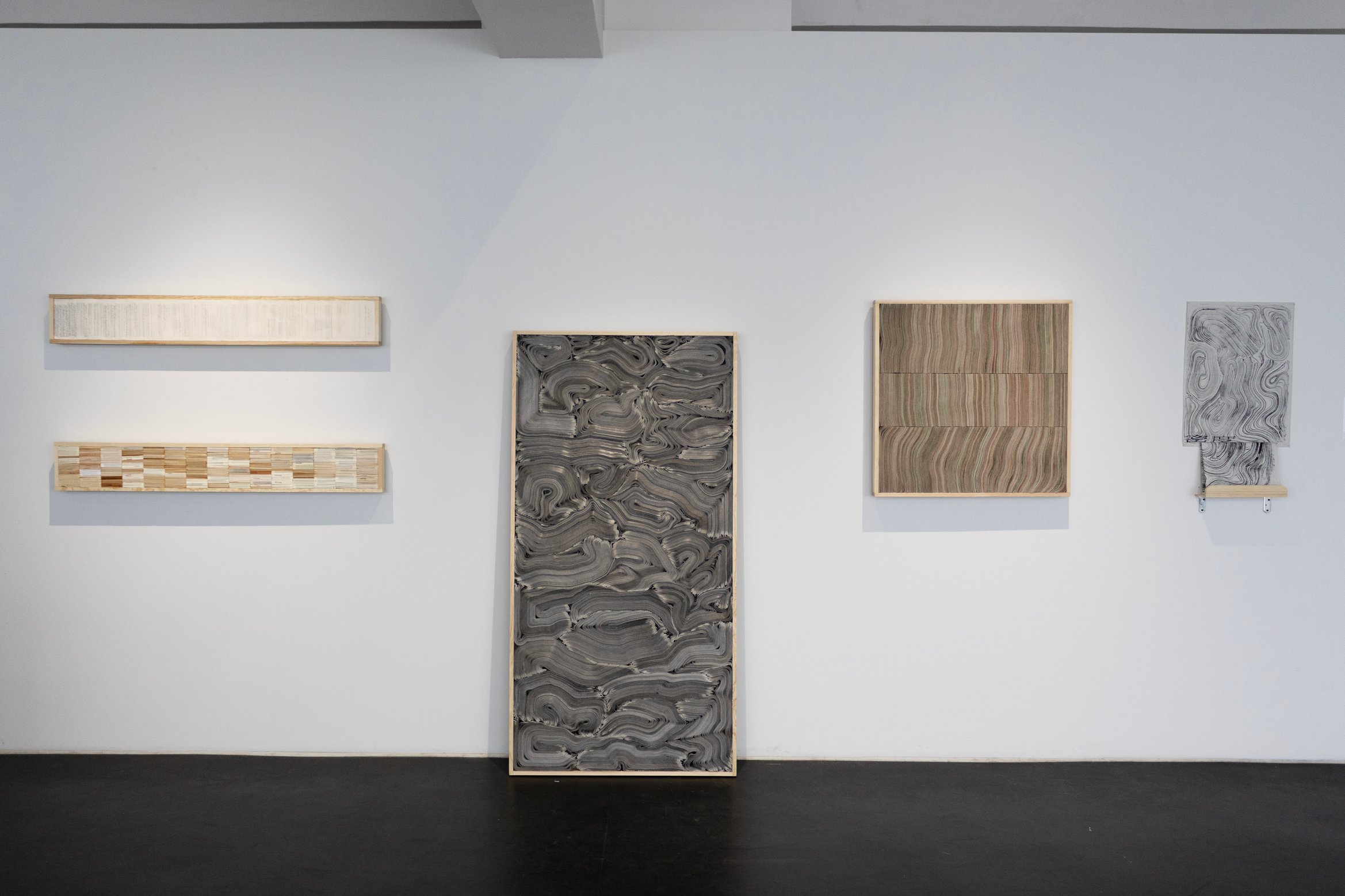 展示風景の写真