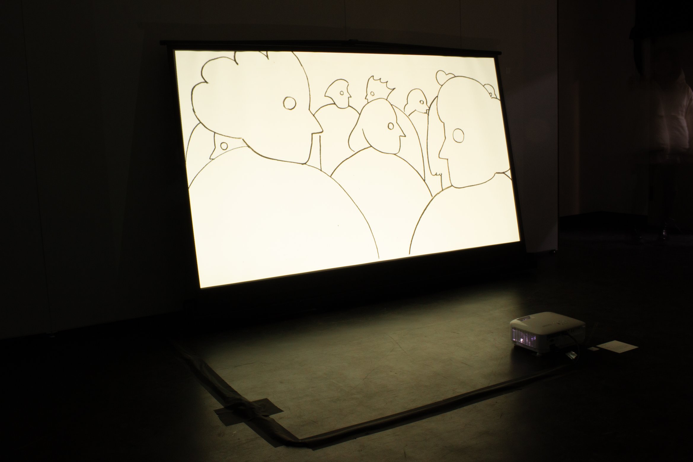 展示空間の全体写真