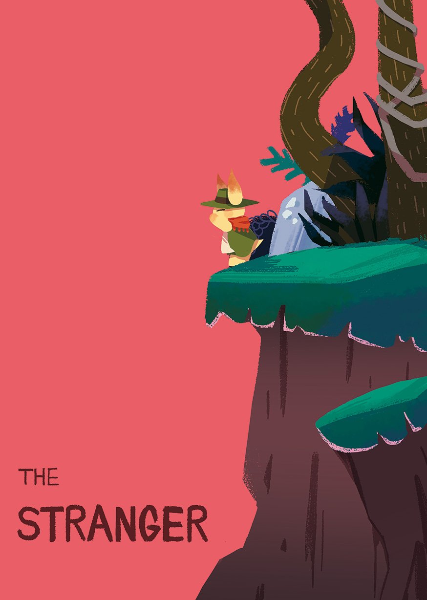 「THE STRANGER」と左下に書かれている