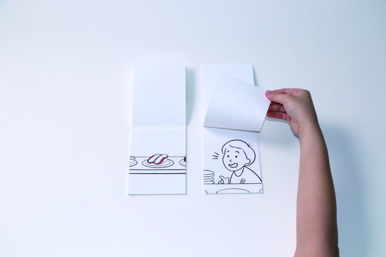 2年 相互作用｢ 2つの冊子をめくる ｣